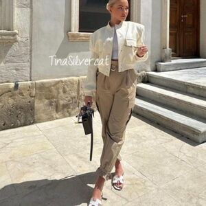 Sunday Best Aritzia Gravity Pant Beige Tan 6